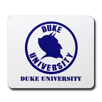 duke - M01 - 03 - SSI - ROTC - Duke University with Text - Mousepad