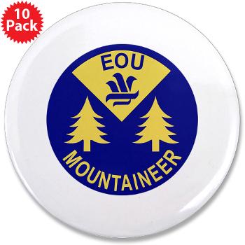 eou - M01 - 01 - SSI - ROTC - Eastern Oregon University - 3.5" Button (10 pack) - Click Image to Close