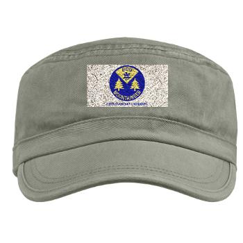 eou - A01 - 01 - SSI - ROTC - Eastern Oregon University with Text - Military Cap
