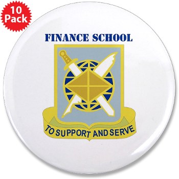 finance - M01 - 01 - DUI - Finance School with Text - 3.5" Button (10 pack)