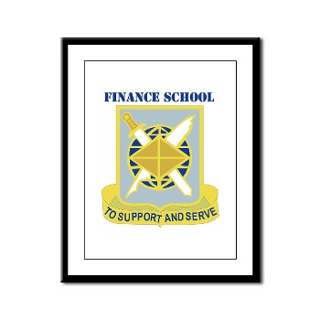 finance - M01 - 02 - DUI - Finance School with Text - Framed Panel Print