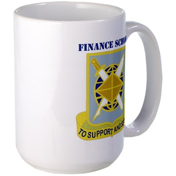 finance - M01 - 03 - DUI - Finance School with Text - Large Mug