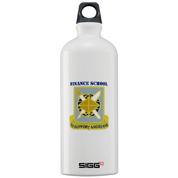 finance - M01 - 03 - DUI - Finance School with Text - Sigg Water Bottle 1.0L
