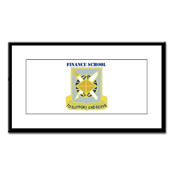 finance - M01 - 02 - DUI - Finance School with Text - Small Framed Print