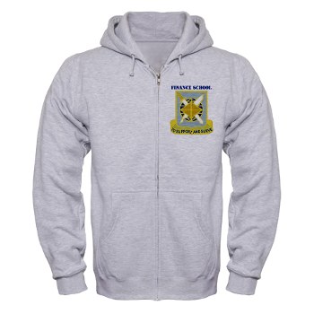 finance - A01 - 03 - DUI - Finance School with Text - Zip Hoodie - Click Image to Close