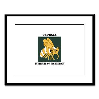 gatech - M01 - 02 - SSI - ROTC - Georgia Institute of Technology with Text - Large Poster