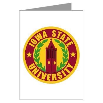 iastate - M01 - 02 - SSI - ROTC - Iowa State University - Greeting Cards (Pk of 10)