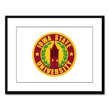 iastate - M01 - 02 - SSI - ROTC - Iowa State University - Large Framed Print