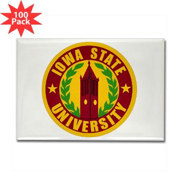 iastate - M01 - 01 - SSI - ROTC - Iowa State University - Rectangle Magnet (100 pack) - Click Image to Close