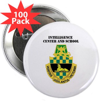 icon - M01 - 01 - DUI - Intelligence Center/School with Text - 2.25" Button (100 pack)