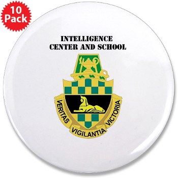 icon - M01 - 01 - DUI - Intelligence Center/School with Text - 3.5" Button (10 pack)
