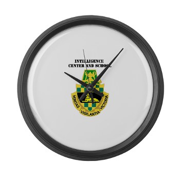 icon - M01 - 03 - DUI - Intelligence Center/School with Text - Large Wall Clock