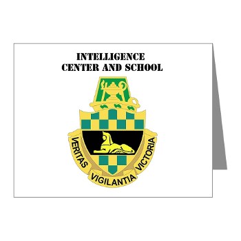 icon - M01 - 02 - DUI - Intelligence Center/School with Text - Note Cards (Pk of 20)