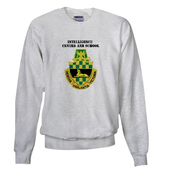 icon - A01 - 03 - DUI - Intelligence Center/School with Text - Sweatshirt