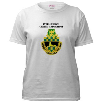 icon - A01 - 04 - DUI - Intelligence Center/School with Text - Women's T-Shirt