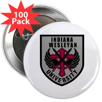 indwes - M01 - 01 - SSI - ROTC - Indiana Wesleyan University - 2.25" Button (100 pack)