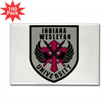 indwes - M01 - 01 - SSI - ROTC - Indiana Wesleyan University - Rectangle Magnet (100 pack) - Click Image to Close