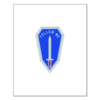infantry - M01 - 02 - DUI - Infantry Center/School - Small Poster