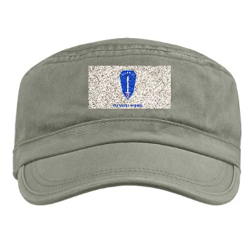 infantry - A01 - 01 - DUI - Infantry Center/School with Text - Military Cap - Click Image to Close