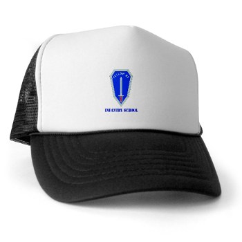 infantry - A01 - 02 - DUI - Infantry Center/School with Text - Trucker Hat - Click Image to Close