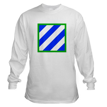 3ID - A01 - 04 - SSI - 3rd Infantry Division Long Sleeve T-Shirt - Apparel