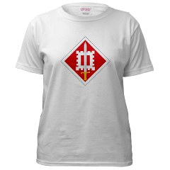 18EB - A01 - 04 - SSI - 18th Engineer Brigade Women's T-Shirt