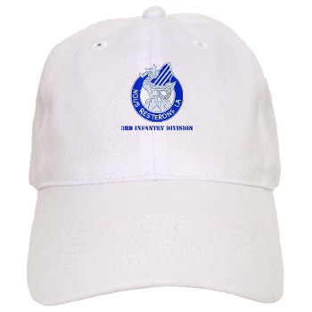 3ID - A01 - 01 - DUI - 3rd Infantry Division with Text Cap