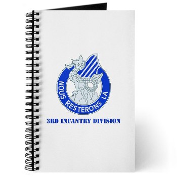 3ID - M01 - 02 - DUI - 3rd Infantry Division with Text Journal - Click Image to Close