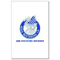 3ID - M01 - 02 - DUI - 3rd Infantry Division with Text Mini Poster - Click Image to Close