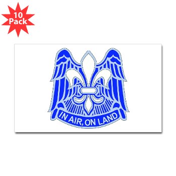 82DV - M01 - 01 - DUI - 82nd Airborne Division Sticker (Rectangle 10 pk) - Click Image to Close