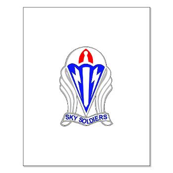 173ABCT - M01 - 02 - DUI - 173rd Airborne Brigade Combat Team - Small Poster