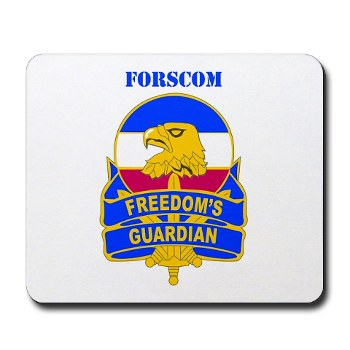 FORSCOM - M01 - 03 - DUI - FORSCOM with Text Mousepad