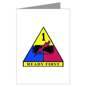 1HBCTRF - M01 - 02 - DUI - 2nd Heavy BCT Ready First Greeting Cards (Pk of 10)