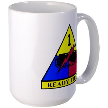 1HBCTRF - M01 - 03- DUI - 2nd Heavy BCT Ready First Large Mug