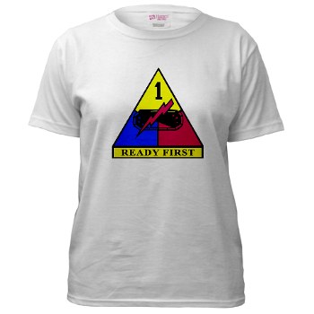 1HBCTRF - A01 - 04 - DUI - 2nd Heavy BCT Ready First Women's T-Shirt - Click Image to Close