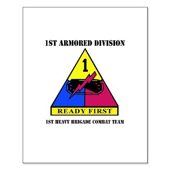 1HBCTRF - M01 - 02 - DUI - 2nd Heavy BCT Ready First with Text Small Poster