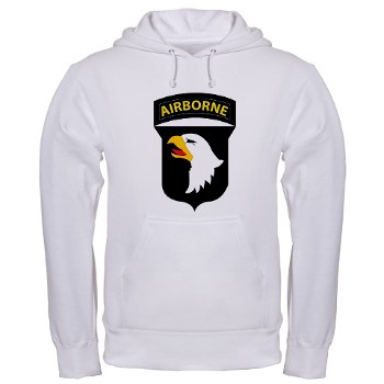 101ABN - A01 - 03 - SSI - 101st Airborne Division Hooded Sweatshirt