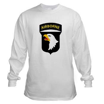 101ABN - A01 - 03 - SSI - 101st Airborne Division Long Sleeve T-Shirt