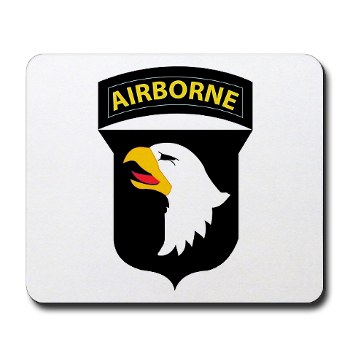 101ABN - M01 - 03 - SSI - 101st Airborne Division Mousepad