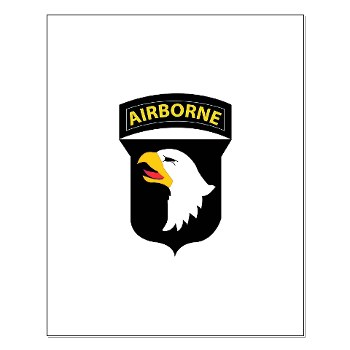 101ABN - M01 - 02 - SSI - 101st Airborne Division Small Poster