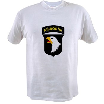 101ABN - A01 - 04 - SSI - 101st Airborne Division Value T-shirt