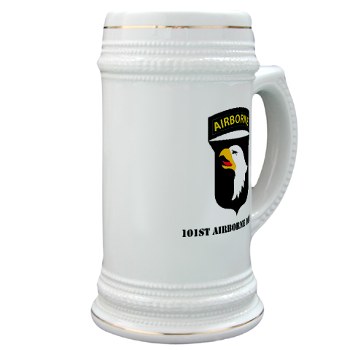101ABN - M01 - 03 - SSI - 101st Airborne Division with Text Stein