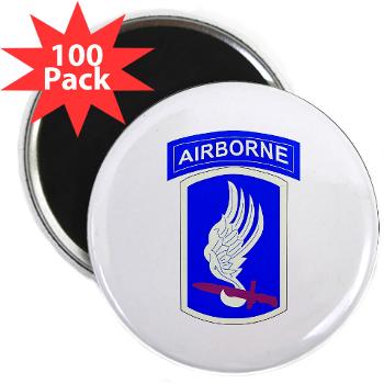 173ABCT - M01 - 01 - SSI - 173rd - Airborne Brigade Combat Team - 2.25" Magnet (100 pack)
