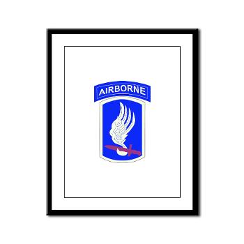 173ABCT - M01 - 02 - SSI - 173rd - Airborne Brigade Combat Team - Framed Panel Print
