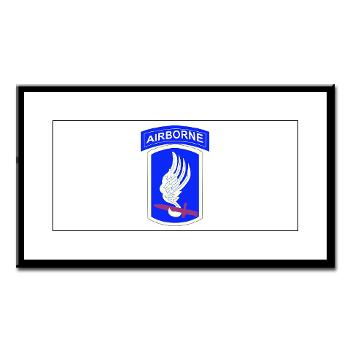 173ABCT - M01 - 02 - SSI - 173rd - Airborne Brigade Combat Team - Small Framed Print