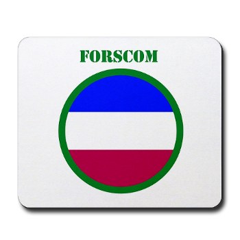 FORSCOM - M01 - 03 - SSI - FORSCOM with Text Mousepad - Click Image to Close