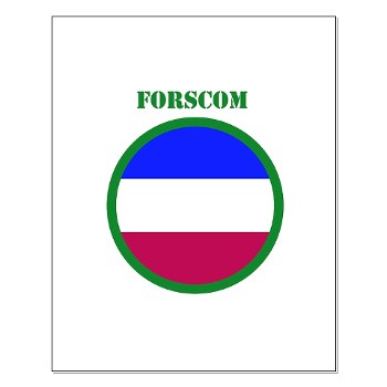 FORSCOM - M01 - 02 - SSI - FORSCOM with Text Small Poster