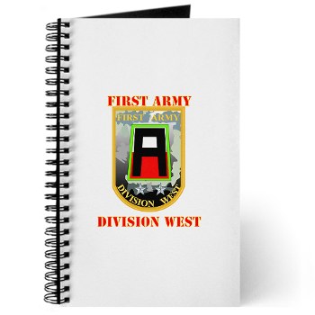 01AW - M01 - 02 - SSI - First Army Division West with Text - Journal