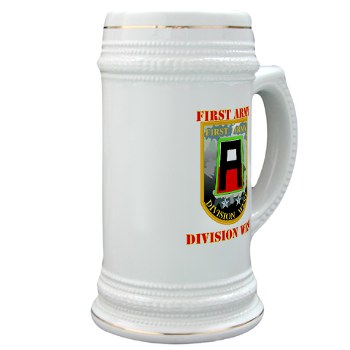 01AW - M01 - 03 - SSI - First Army Division West with Text - Stein