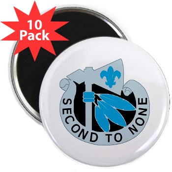 02ID - M01 - 01 - DUI - 2nd Infantry Division 2.25" Magnet (10 pack)